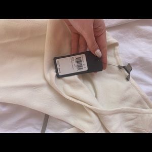 Bebe one shoulder sweater